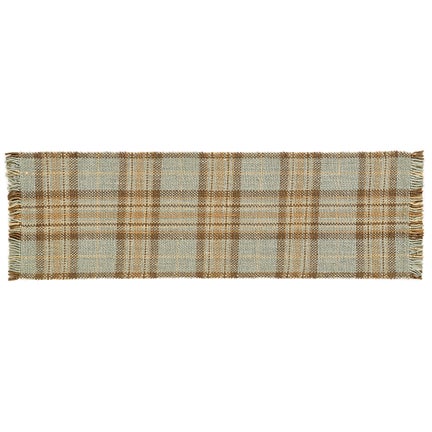 Field Study Woven Tartan Rug