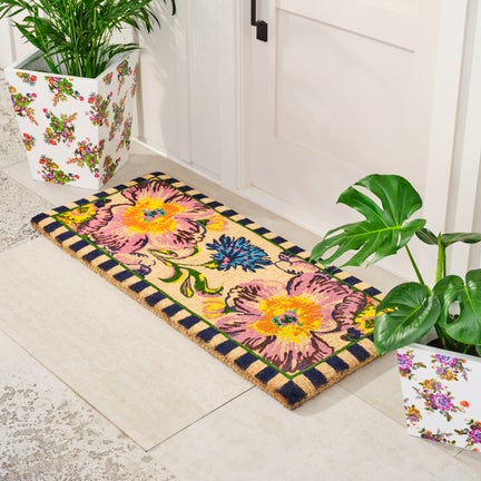 Flower Market Entrance Mat