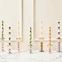 Check Glass Candlestick