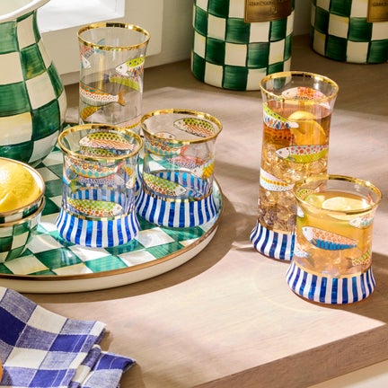Go Fish Glassware