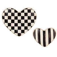 Heart Trinket Dishes, Set of 2