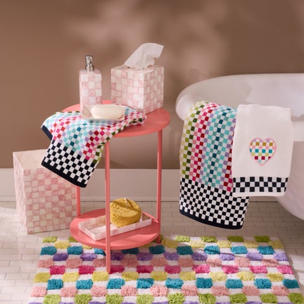 Micro Check Towel
