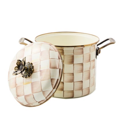 Mocha Check Cookware