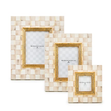 Mocha Check Frame