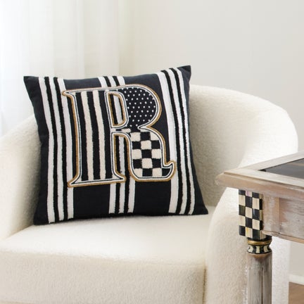 Monogram Throw Pillow