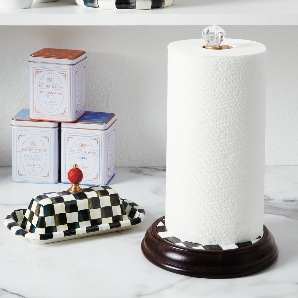 Paper Towel Holder mackenzie-childs Panama imagen 1 Paper Towel Holder mackenzie-childs Panama imagen 1