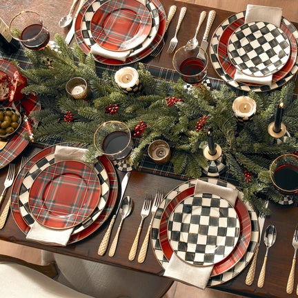 Red Tartastic Dinnerware