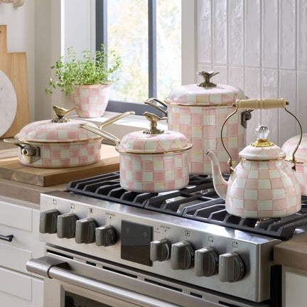 Rosy Check Cookware