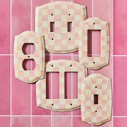 Rosy Check Switch Plate