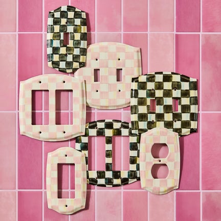 Rosy Check Switch Plate