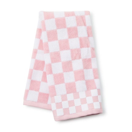 Rosy Check Towel