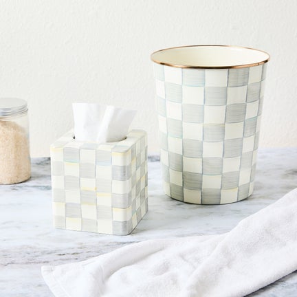 Sterling Check Enamel Bath Collection