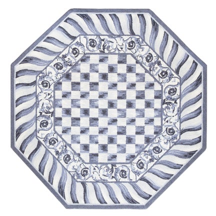 Sterling Check Rug