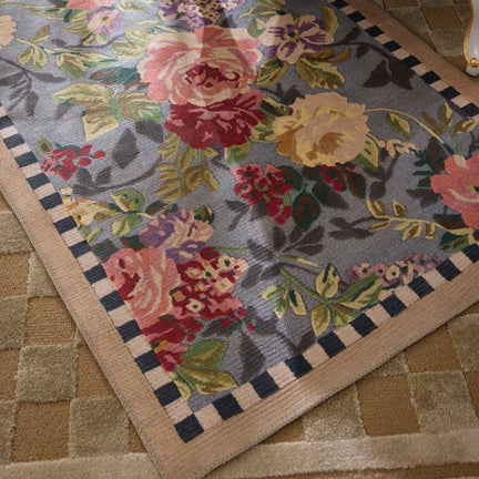 Tudor Rose Washable Rug