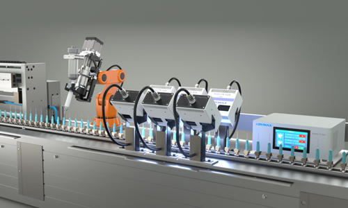 Die Dymax BlueWave® FX Line Emitter ermöglichen eine lineare Aushärtung mit UV-/sichtbarem Licht für automatisierte Fertigungsprozesse.