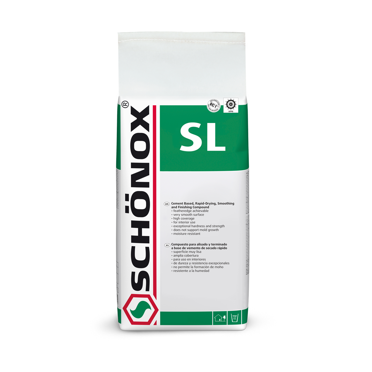 SL Moisture Resistant Cement Based Rapid Drying Smoothing and Finishing ...