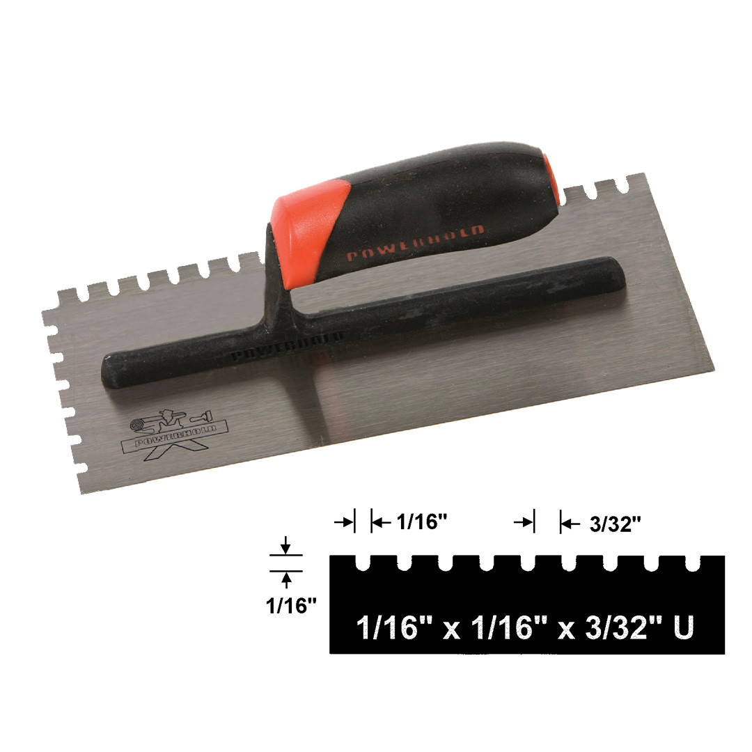 Notch Trowels 1 16 X 1 16 X 3 32 U 16 Trowel notch-trowels-1-16-x-1-16-x-3-32-u-16-trowel