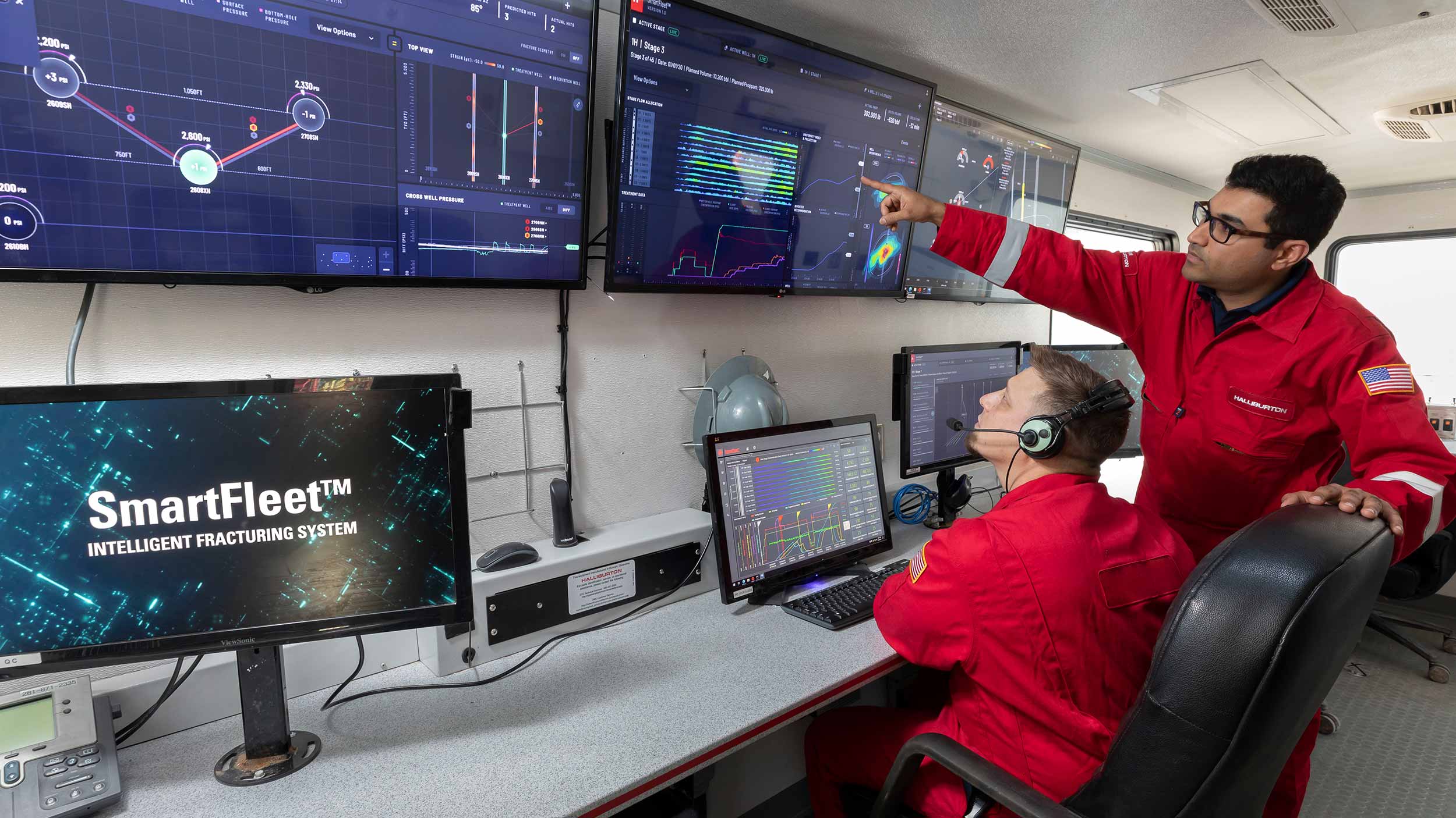 SmartFleet® diagnoses fracture geometry during simul-frac operations
