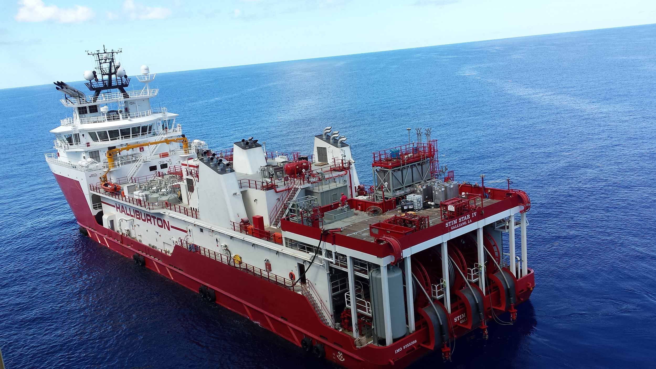 Stimulation vessel services