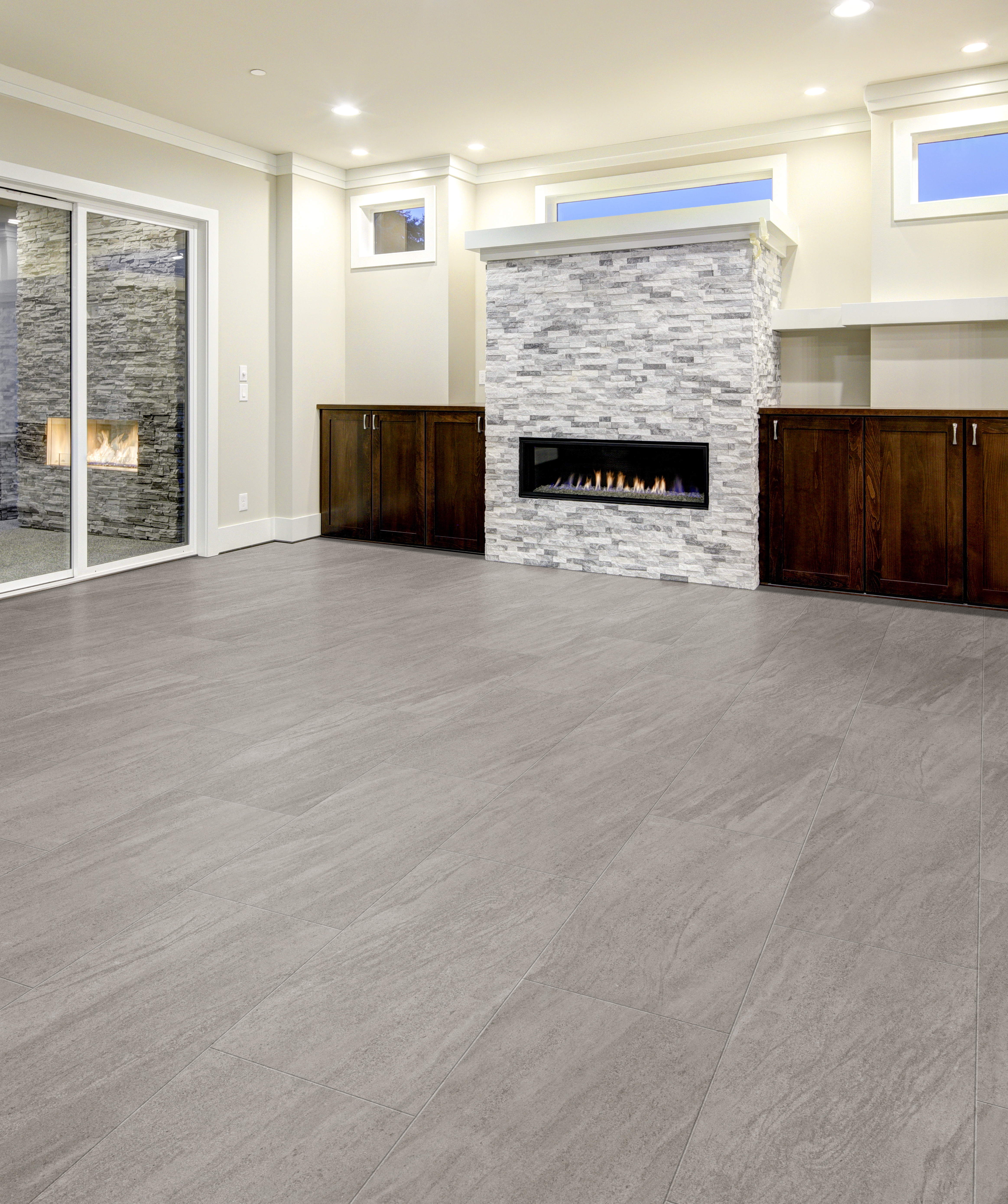 Shadow flooring, shown in a room