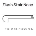 FLUSH STAIR NOSE LAM