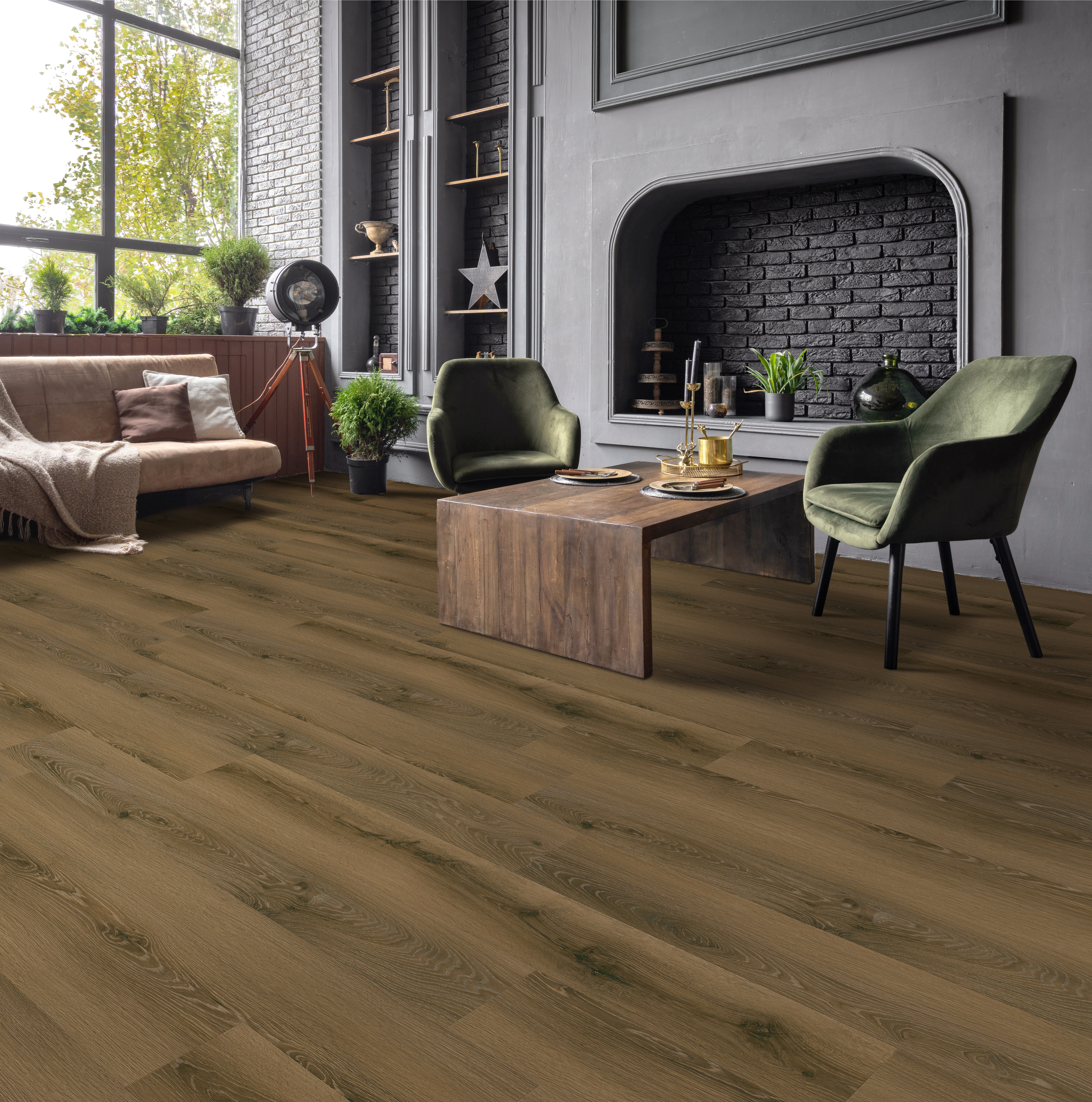 Java Jetty flooring, shown in a room