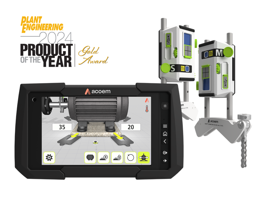 Acoem AT-400 laser shaft alignment system