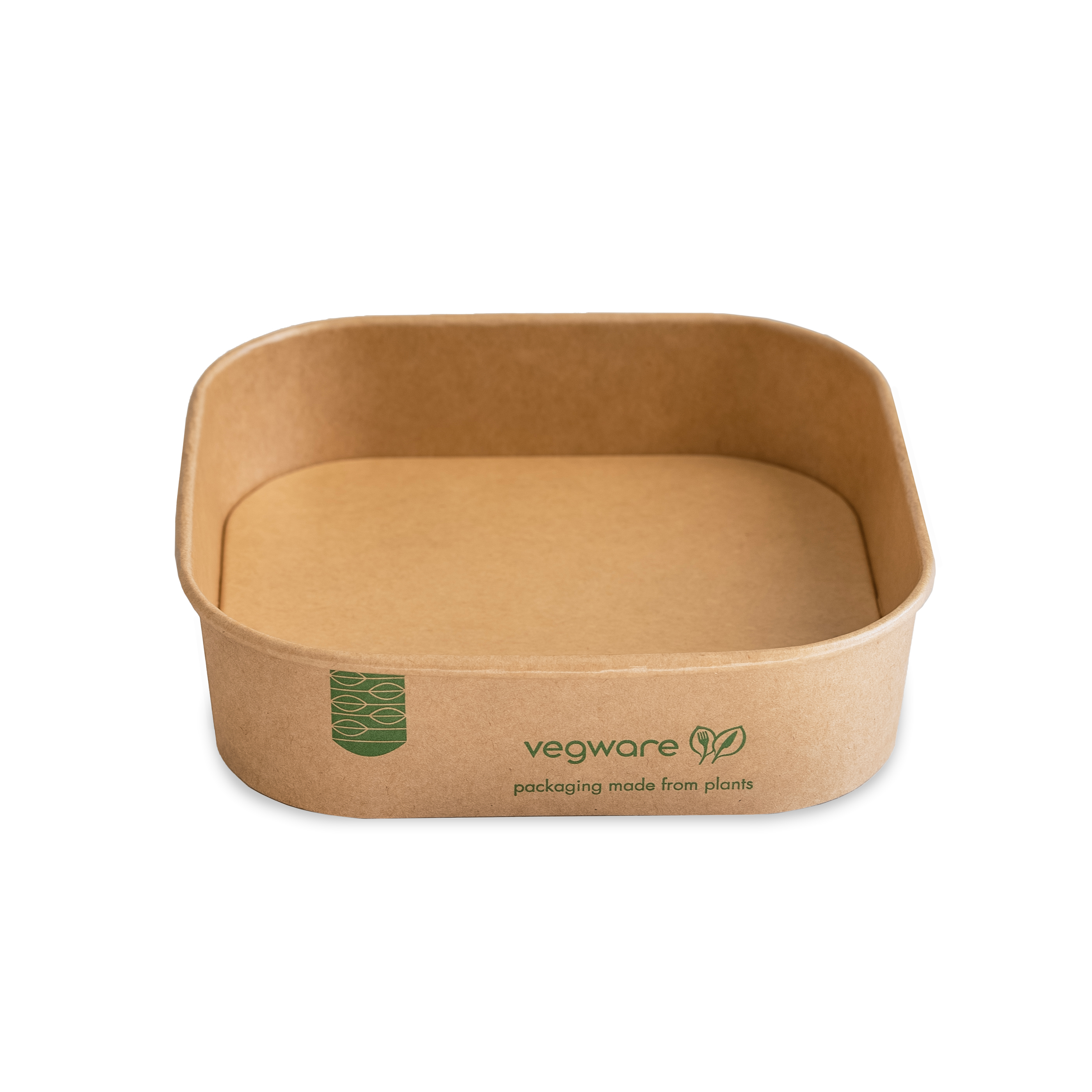 25oz/780ml square kraft food container Pack of 300