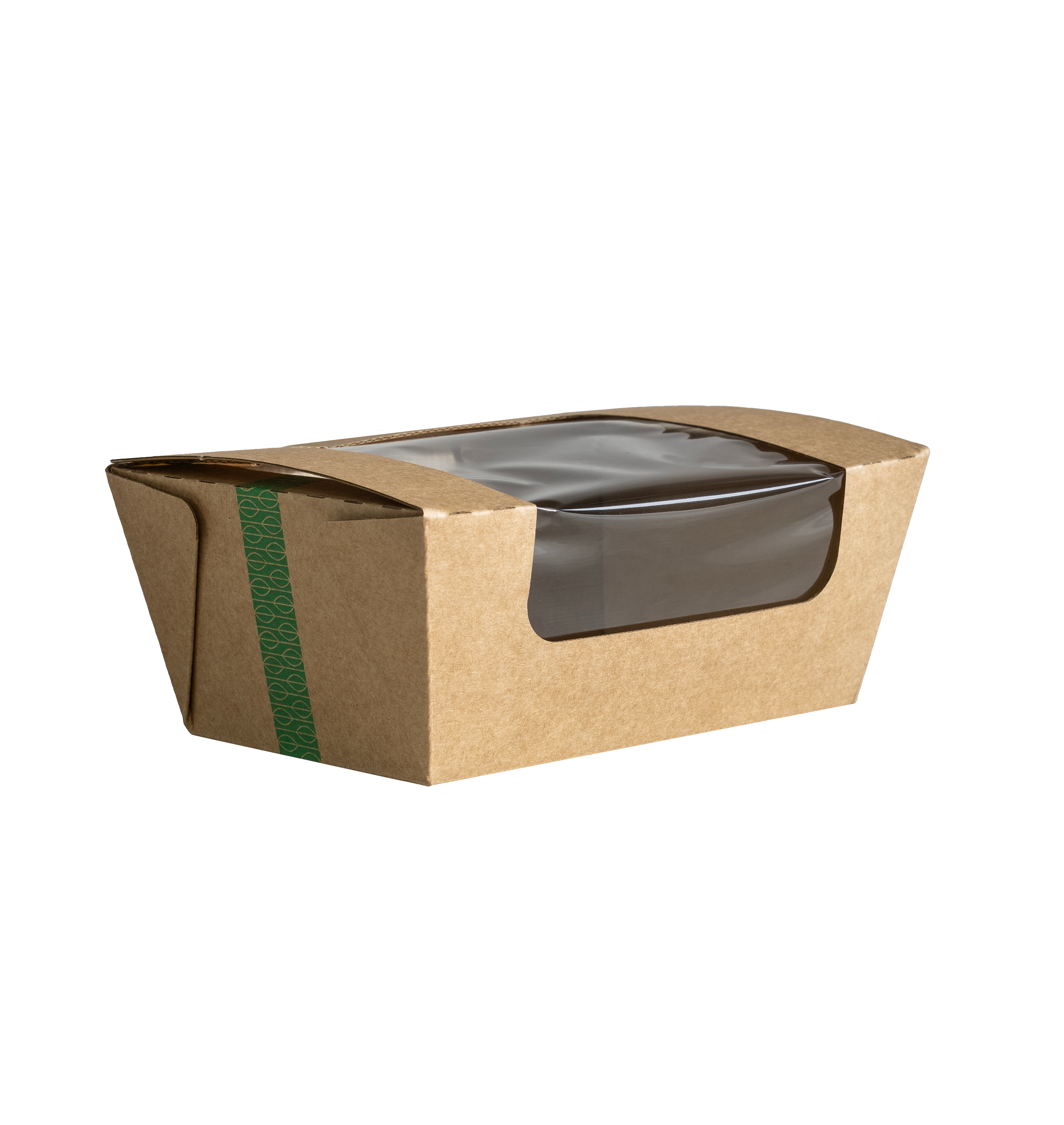 6 x 4in microflute hinged window hot box