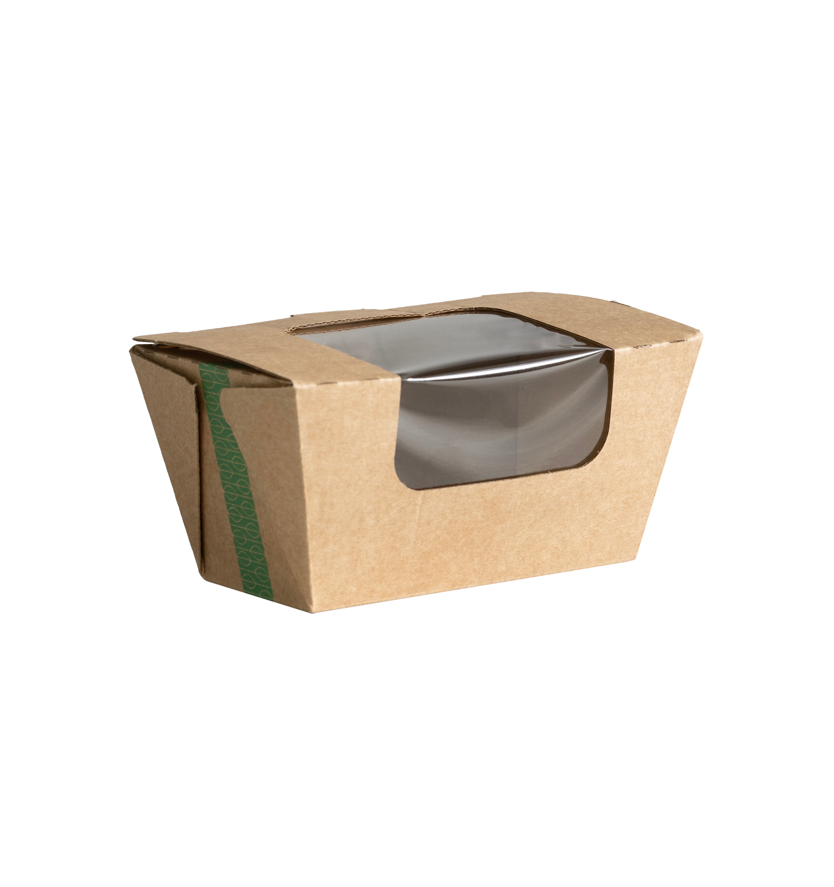 5 x 3in microflute hinged window hot box