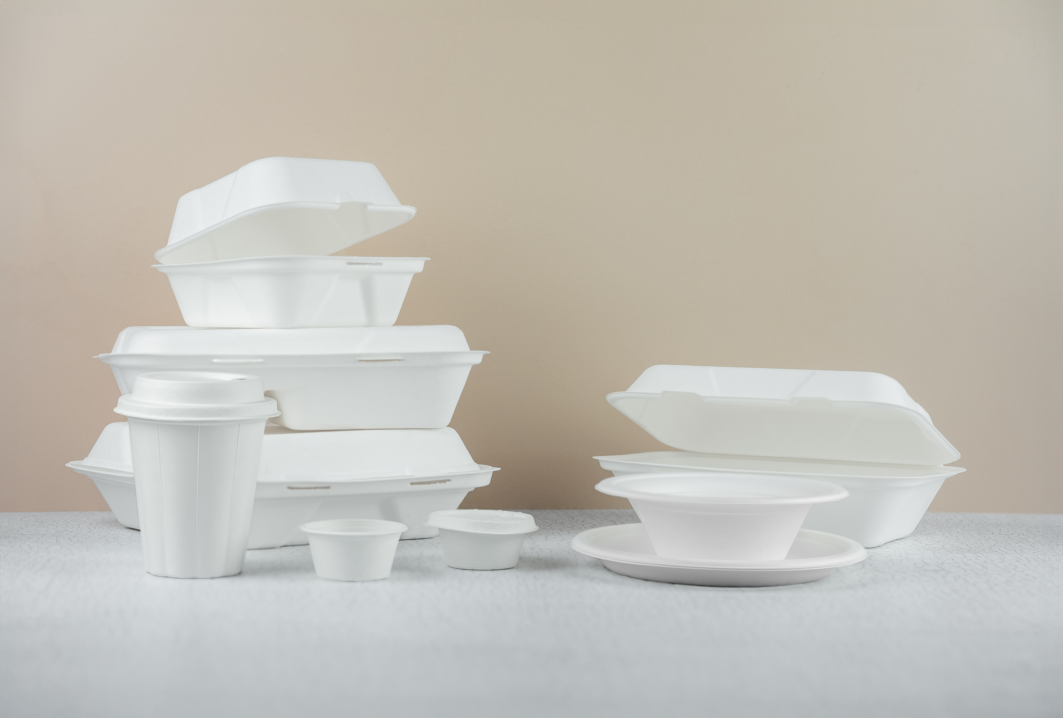 9in/225mm source-reduced Nourish moulded fibre plate - Pack of 500