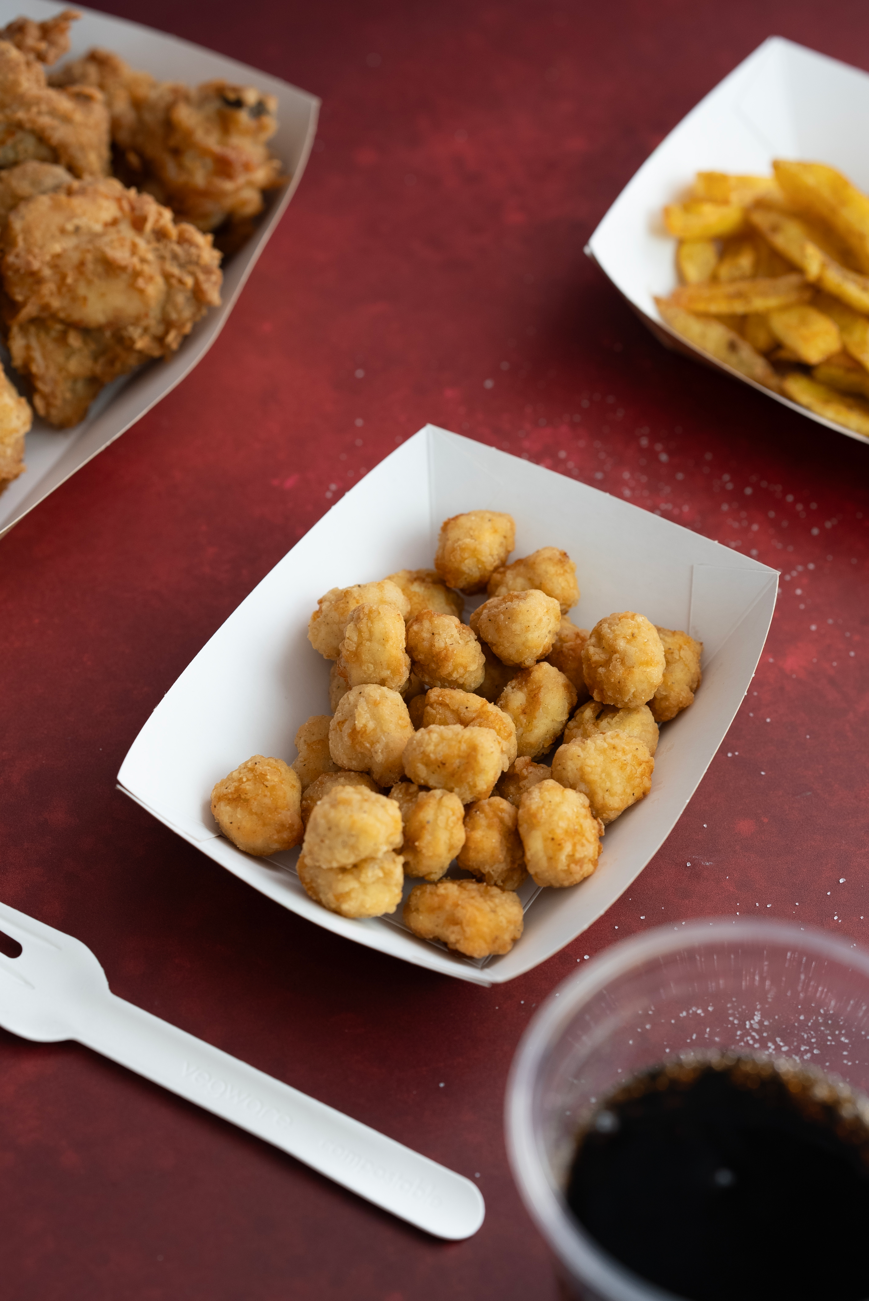 9 x 6in kraft food tray