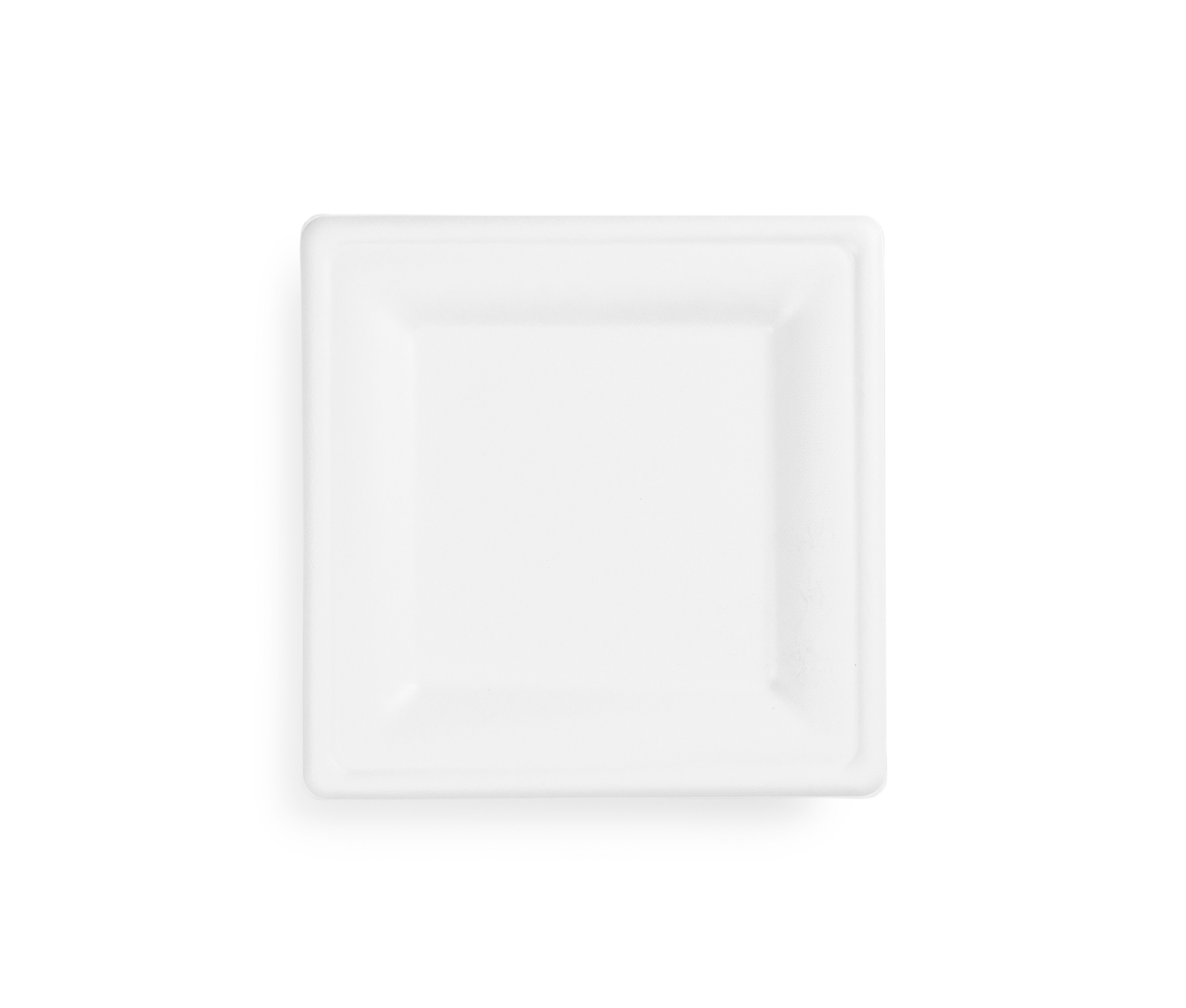 8in / 200mm square Nourish moulded fibre plate Pack of 500