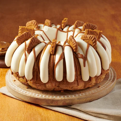 Biscoff® Cookie Butter Bundt Cake with signature frosting - Shop Bundt Cakes