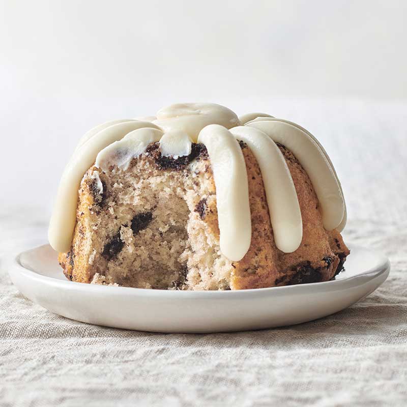 Individual Oreo Cookies & Cream Bundtlet and signature frosting on top - Shop Bundtlets & Towers