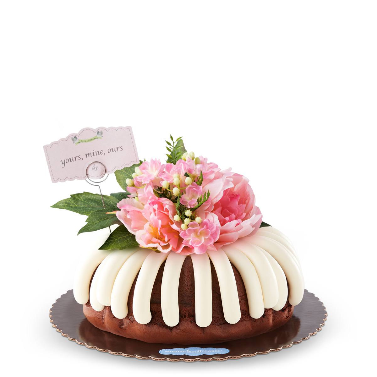 Bundet Cake with a Flower on top