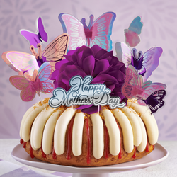 Butterflies Bundt Cake.
