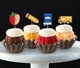 12 mini Bundt Cakes in your choice of flavors, crowned with our signature cream cheese frosting and adorned with the Best In Class Bundtini® Toppers.