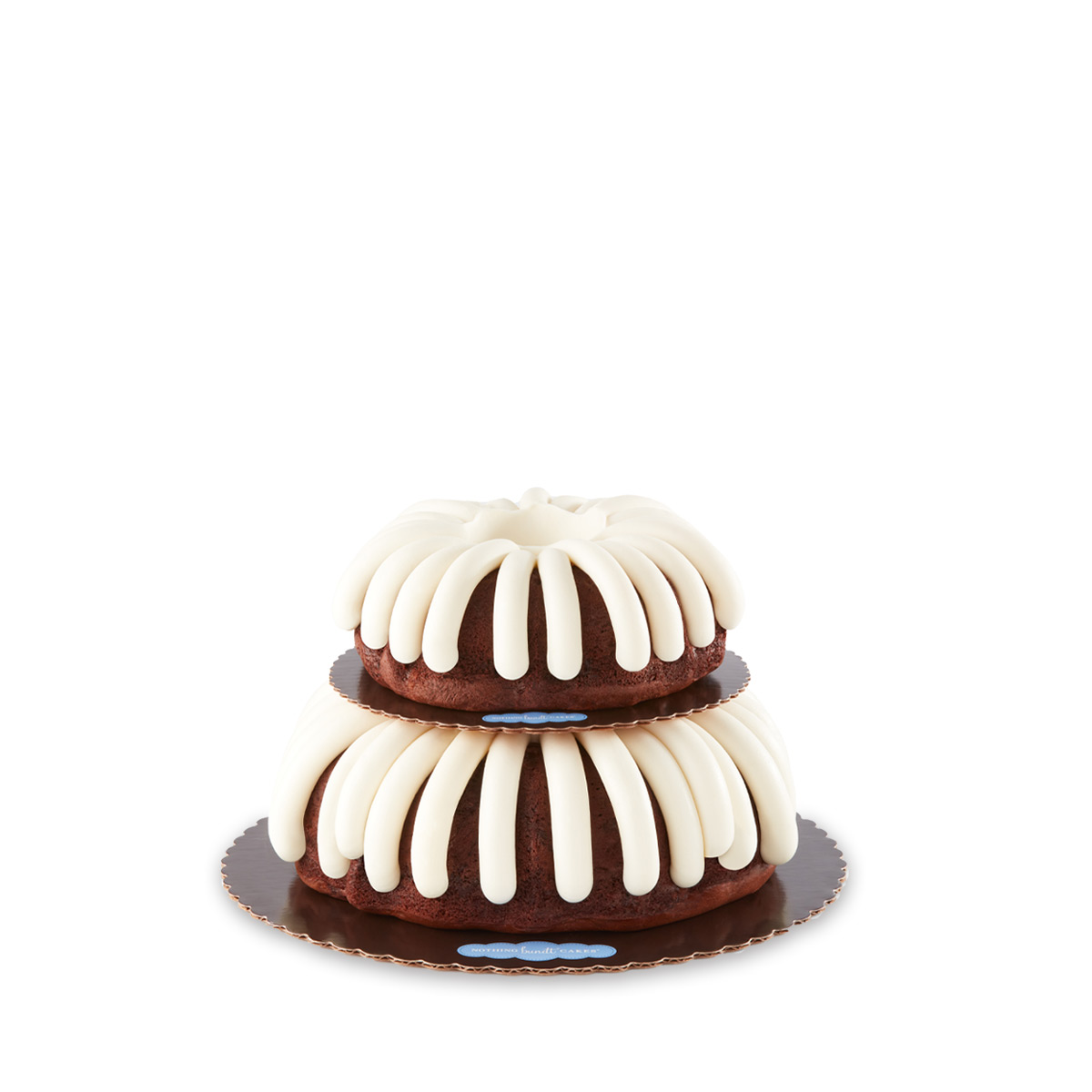 Tiered Undecorated Bundt Cake with signature frosting -- Shop Now.