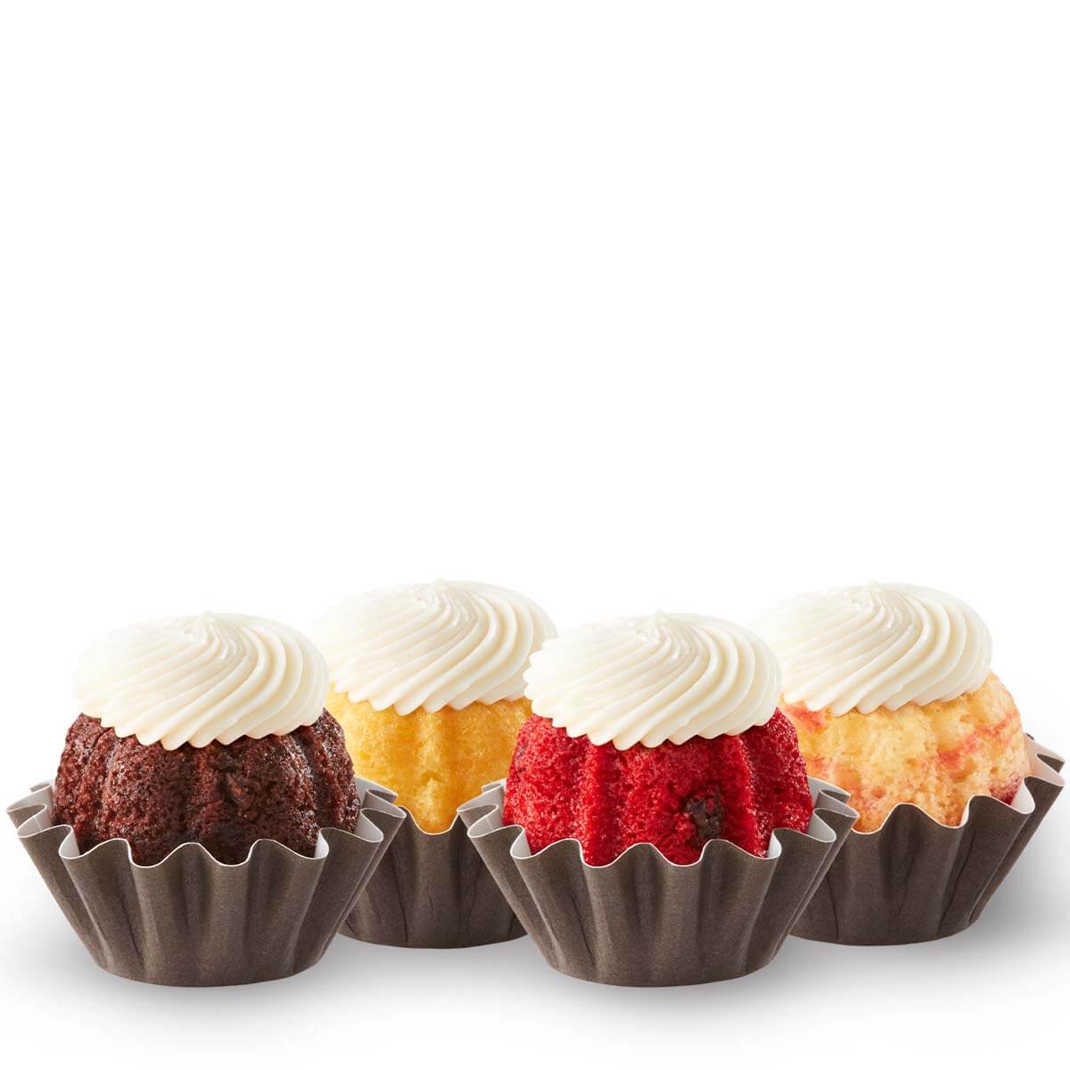 Assorted Bundtinis with signature frosting -- Shop Now.