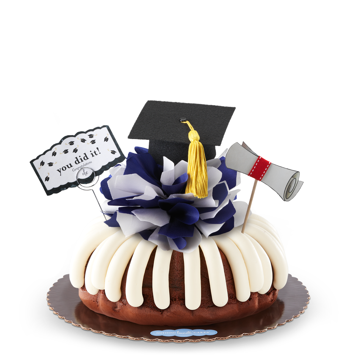 Graduation Bundt Cake