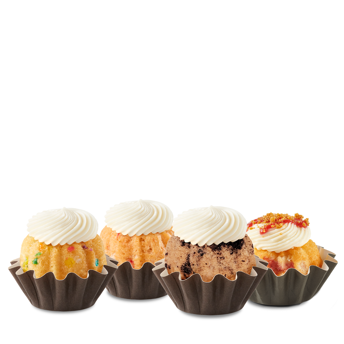Assorted Bundtinis with 3 each of Confetti