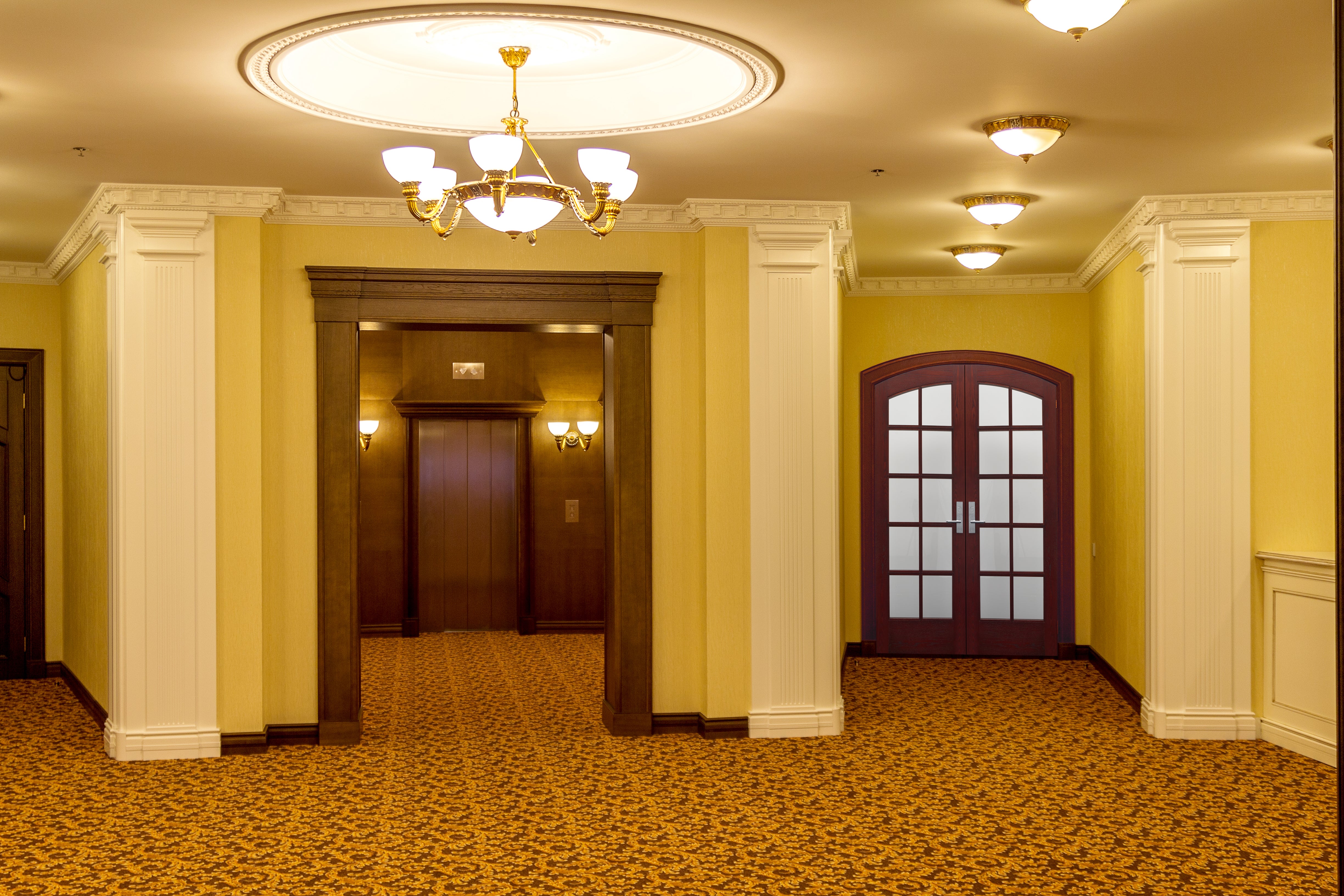 Painted Conference Room Doors