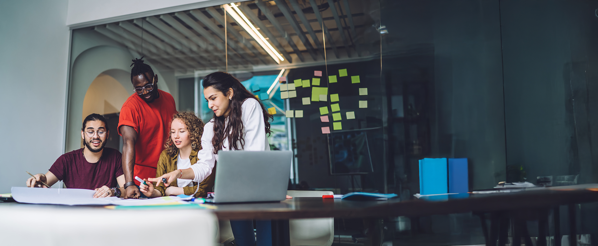 A creative team develops an omnichannel strategy for a pharma product launch.