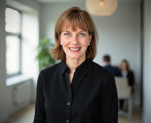 Headshot of Janet Hughes.