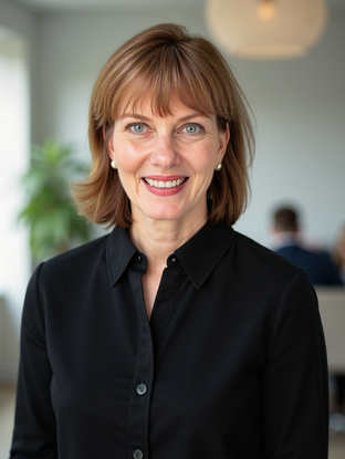 Headshot of Janet Hughes.