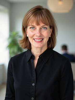 Headshot of Janet Hughes.