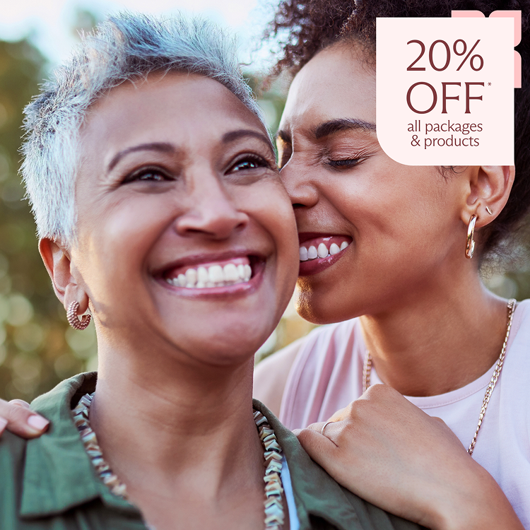 Mother and daughter enjoying their fresh faces after their Chapter Med Spa treatment.