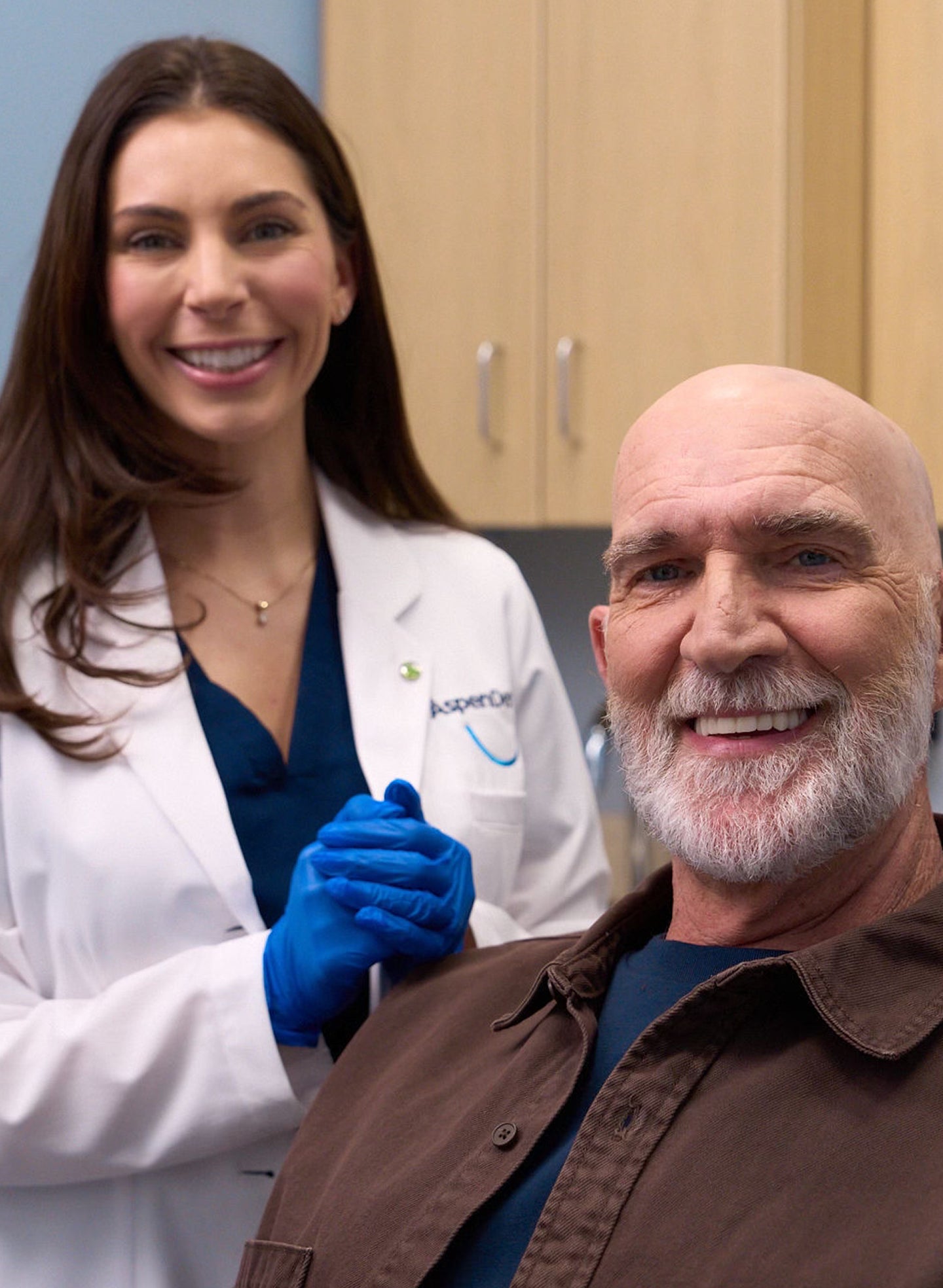 Dentures: before and after