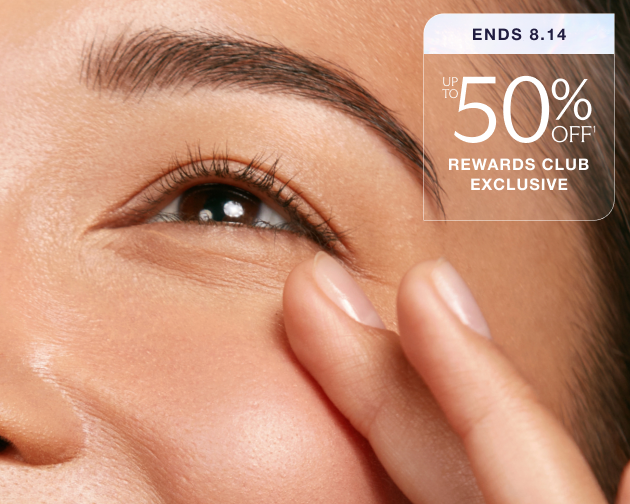 Close-up of a smooth under-eye area with soft expression lines—promoting Chapter’s Botox treatment, now up to 50% off for Rewards Club members.